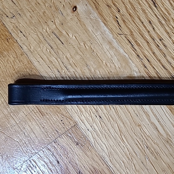 Leather Plain Raised Browband - Picture 7 of 13